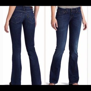 Levi’s bold curve classic boot cut jeans 2/26